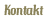 Kontakt